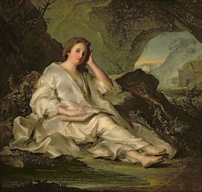 The Penitent Magdalene by Jean Marc Nattier